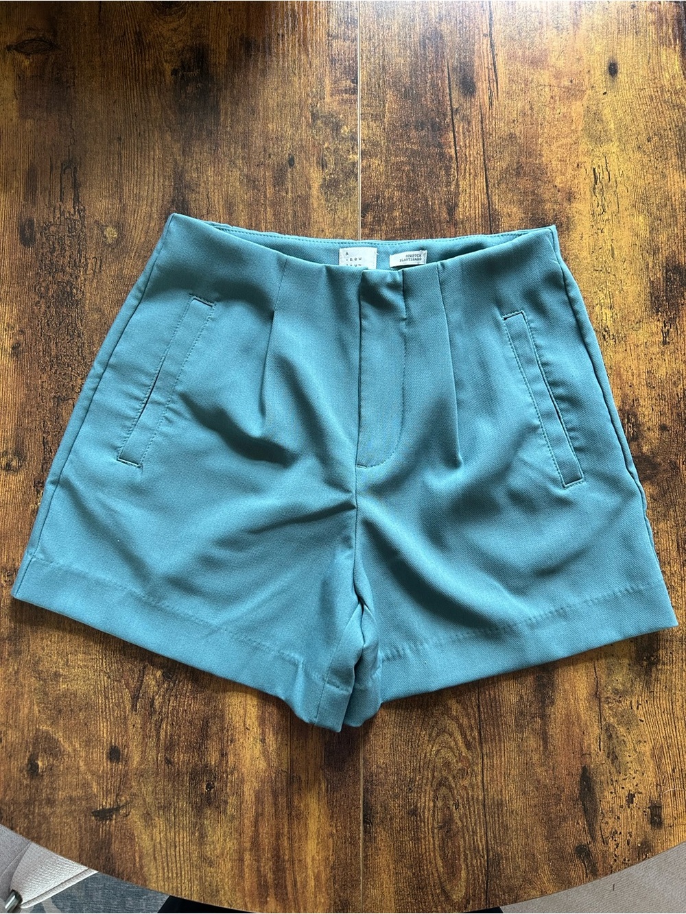 a new day Teal High-Waist Tailored Women’s Shorts